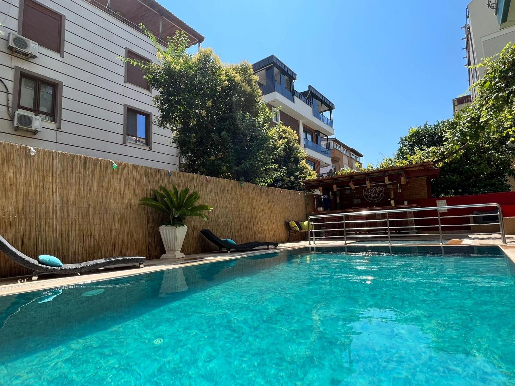Beyaz Melek Apart Hotel Antalya Dış mekan fotoğraf